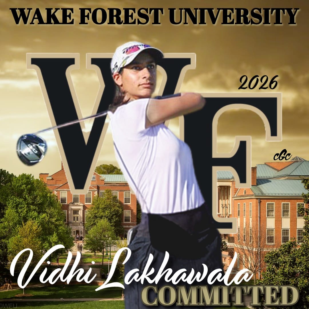 Vidhi Lakhawala commits to Wake Forest
